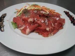 carpaccio di filetto
